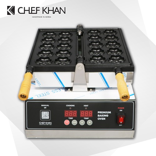 [CHEFKHAN]주문제작 캐릭터빵기계 빵틀 - 봉평메밀빵