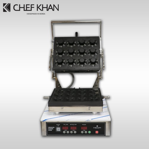 [CHEFKHAN]주문제작 캐릭터빵기계 빵틀 타르트 샌드- 플라워모니카빵 기계