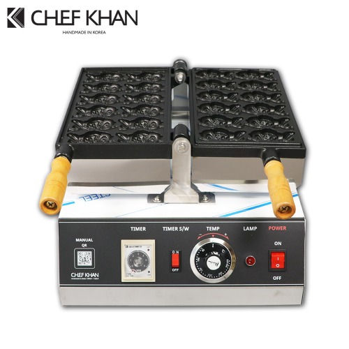 [CHEFKHAN] [쉐프칸] 미니붕어빵기계 전기식 1구 12P