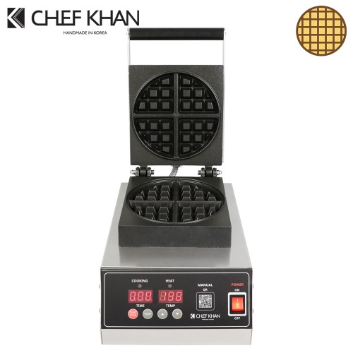 [CHEFKHAN] [쉐프칸] 벨기에 와플기계 디지털 1구 (3x3)