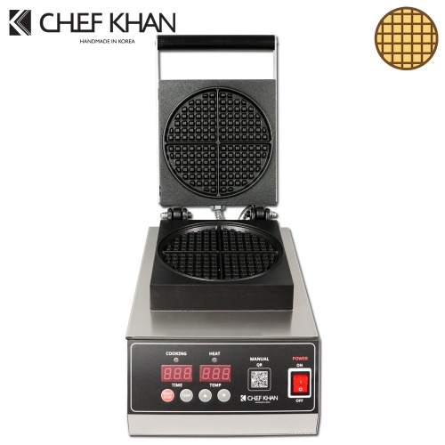 [CHEFKHAN] [쉐프칸] 아메리칸 와플기계 디지털 1구 (7x7)