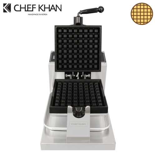 [CHEFKHAN] [쉐프칸] 회전식 고급형 와플 크로플기계 디지털