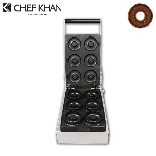 [CHEFKHAN] [쉐프칸] 도너츠빵기계 전기식 1구 6P 구운도넛 도넛츠