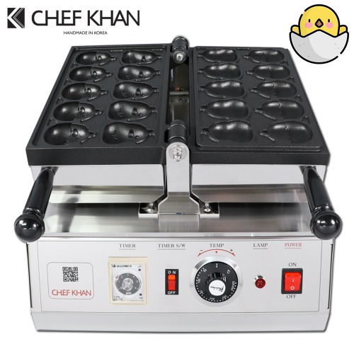 [CHEFKHAN] [쉐프칸] 병아리빵기계 전기식 1구 10P