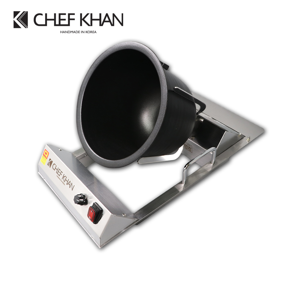 [CHEFKHAN] [쉐프칸] 쿡스핀 중형 대형 도리도리쉐프 자동회전볶음솥 업소용
